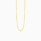 Men's massive rectangular necklace