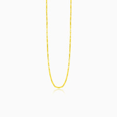 Men's massive rectangular necklace