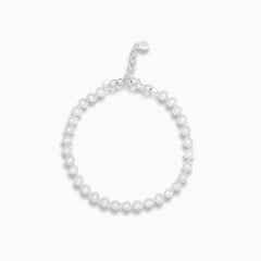 Pulsera delicada de perlas