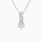 Elegantní dámský přívěsek s diamanty kulatého brusu