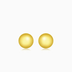 Ball stud earrings