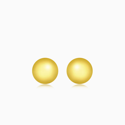 Ball stud earrings