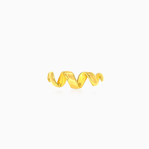 Verdrehter-Gold-Ring