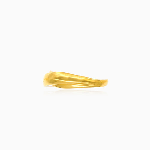 Gelbgold gedrehter Ring