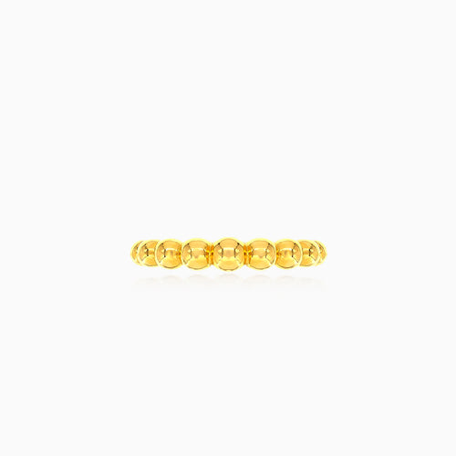 Gold-Perlenring