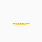 Goldring in Pyramidenform