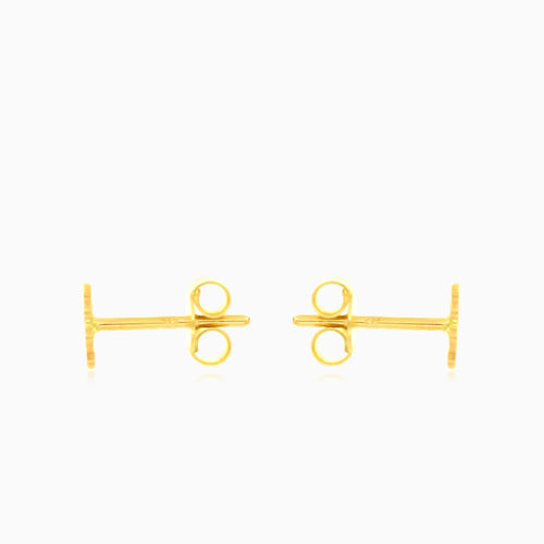 Ohrstecker aus Gold in Pfotenform