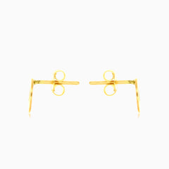 Vollkreis-Stud Ohrringe