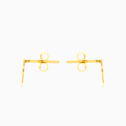 Vollkreis-Stud Ohrringe