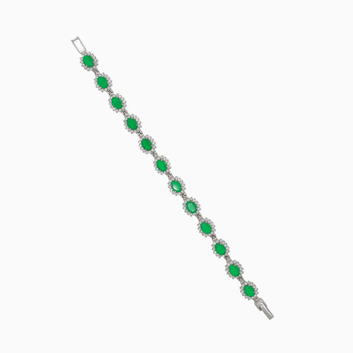 Bracelet royal avec jade