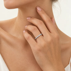 Yellow Gold Pavé Diamond Ring