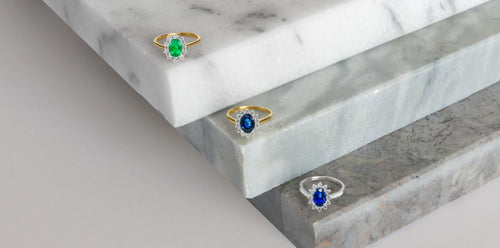 Bague royale en tanzanite