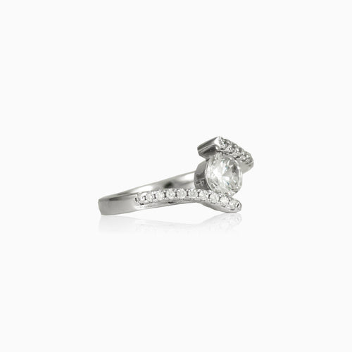 Eleganter Ring mit Zirkonia