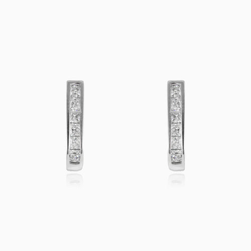 Channel princess earrings