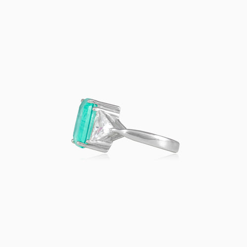 Anillo de circonita cúbica Lagoon