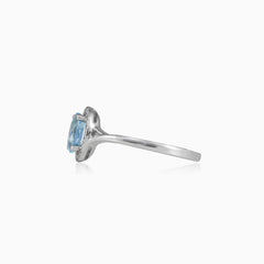 Aquamarin-Gold-Diamant-Ring