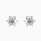 Sechskrappige Diamantstecker