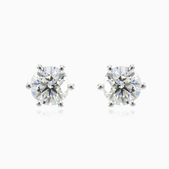 Sechskrappige Diamantstecker
