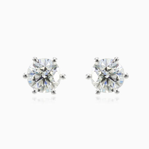 Sechskrappige Diamantstecker