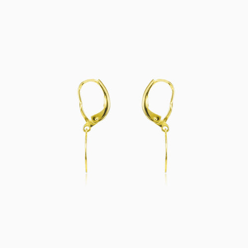 Tree of life gold earrings