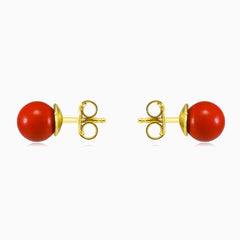 Coral ball studs