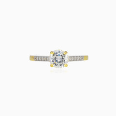 Klassischer Goldring