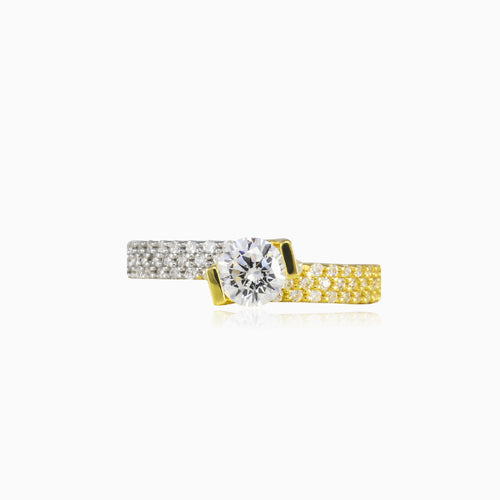 Tilt-Akzent-Goldring