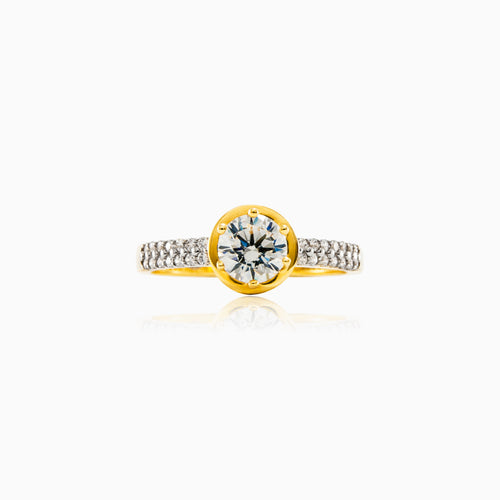 Fantasie Gelbgold-Ring