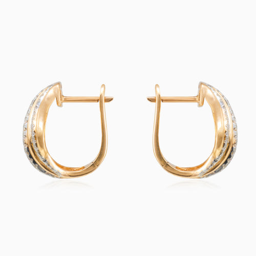 Fantasy diamond earrings