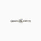 Pavé-Diamant-Verlobungsring
