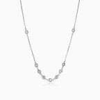 Collar llamativo de circonita cúbica