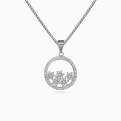 Stern im Kreis Anhänger