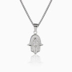 Crystal hamsa hand
