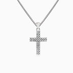 Tiny two cubic zirconia lines cross
