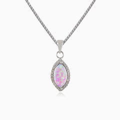 Marquise-Pinkopal-Anhänger