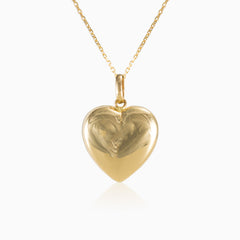 Double sided heart pendant