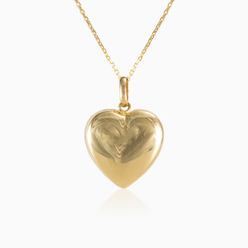 Double sided heart pendant