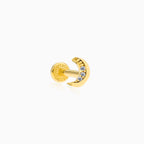 Moon gold piercing