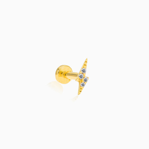 Thunder gold piercing