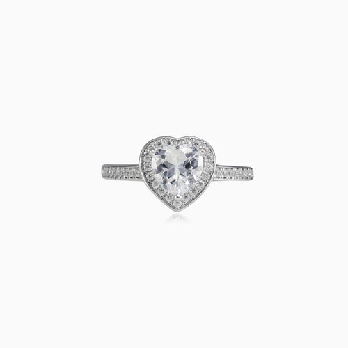 Herz Zirkonia Ring