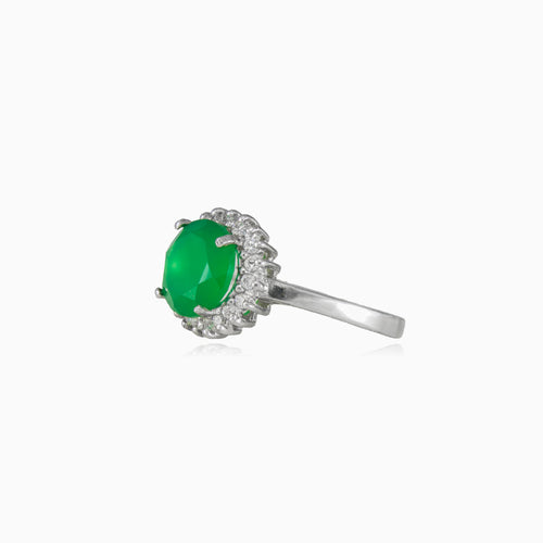Runder Jade-Ring