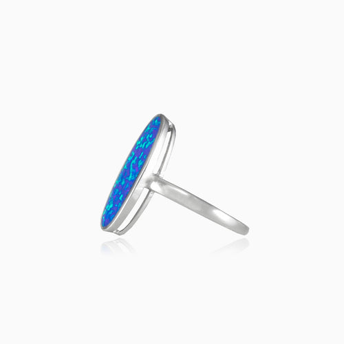 Long opal ring