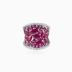 Ruby paradise ring
