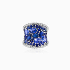 Sapphire paradise ring