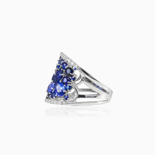 Sapphire paradise ring