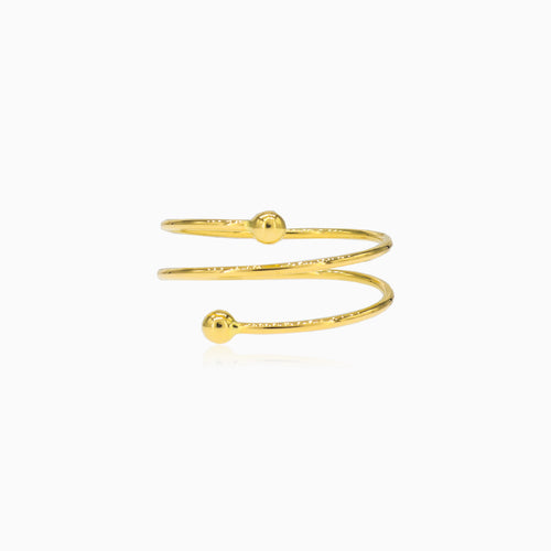 Spiral-Goldring