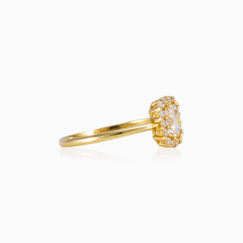 Rectangle halo ring