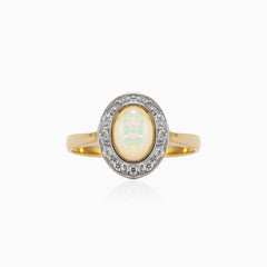 vintage opal ring