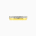 Gold and diamond ring