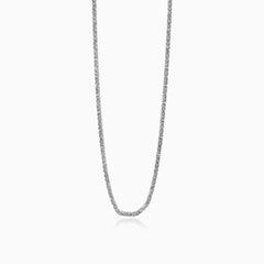 Chaîne byzantine en argent